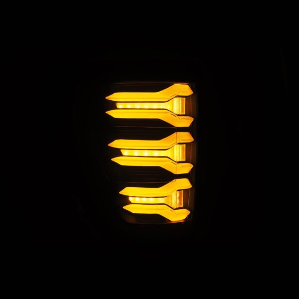 AlphaRex-LED Taillights Black Red