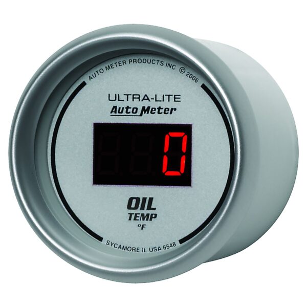 2-1/16 in. OIL TEMPERATURE, 0-340 Fahrenheit, ULTRA-LITE DIGITAL