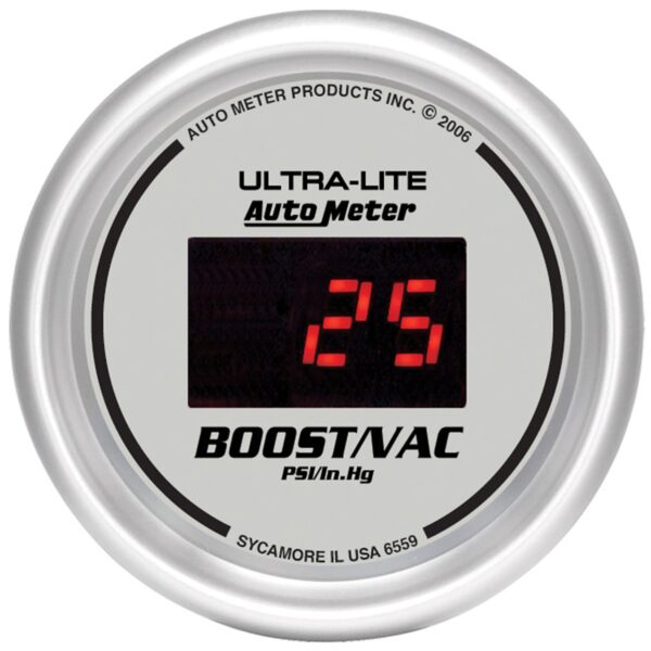 2-1/16 in. BOOST/VACUUM, 5-100 PSI, ULTRA-LITE DIGITAL