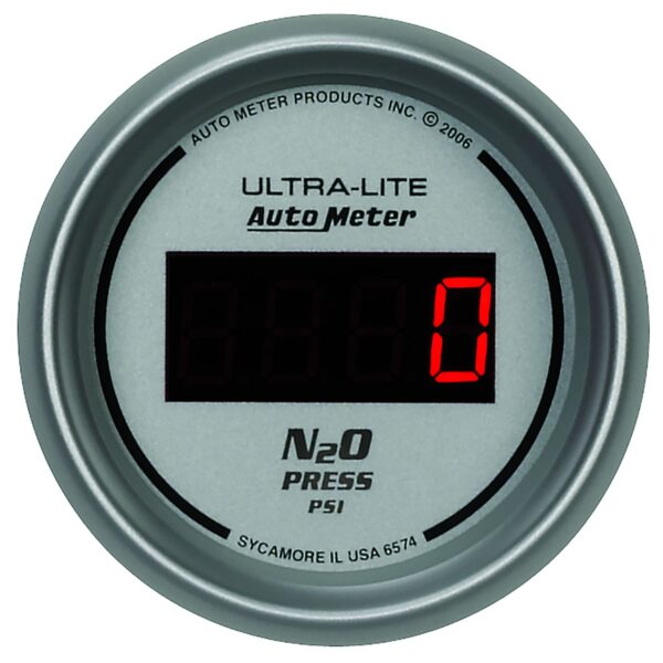 2-1/16 in. NITROUS PRESSURE, 0-1600 PSI, ULTRA-LITE DIGITAL