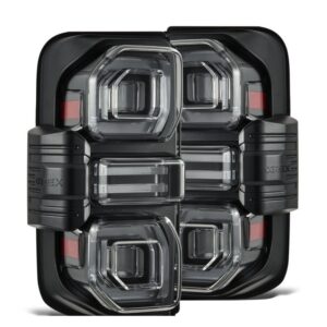 AlphaRex- Prismatic LED Taillights Black