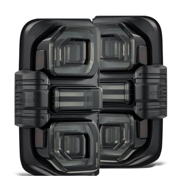 AlphaRex- Prismatic LED Taillights Alpha Black