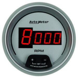 3-3/8 in. IN-DASH TACHOMETER, 0-10,000 RPM, ULTRA-LITE DIGITAL