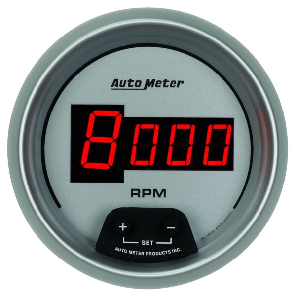3-3/8 in. IN-DASH TACHOMETER, 0-10,000 RPM, ULTRA-LITE DIGITAL