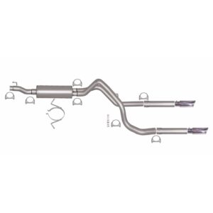 Dual Split Exhaust System