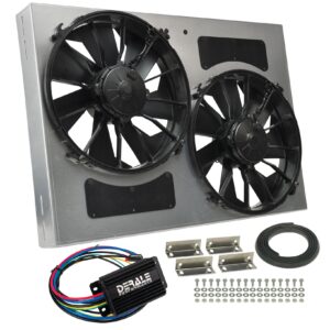 Powerpack - High Output Dual 12" RAD Fan/Aluminum Shroud w/ PWM Controller
