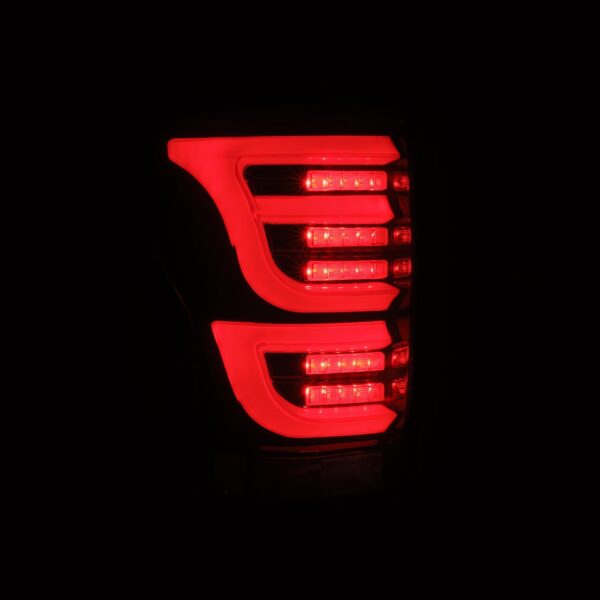 AlphaRex-LED Taillights Black Red