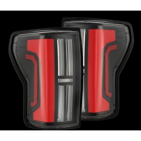 AlphaRex- Prismatic LED Taillights Black-Red