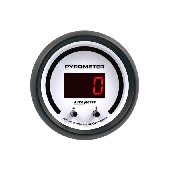 GAUGE, PYROMETER, 2 1/16", TWO CHANNEL, SELECTABLE, PHANTOM ELITE DIGITAL