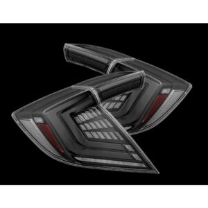 AlphaRex- Prismatic LED Taillights Alpha Black