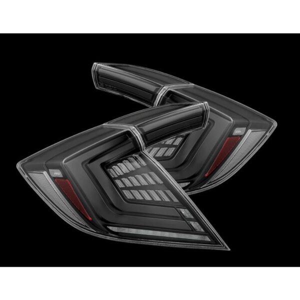 AlphaRex- Prismatic LED Taillights Alpha Black