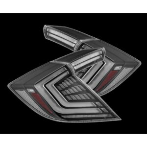 AlphaRex- Prismatic LED Taillights Black