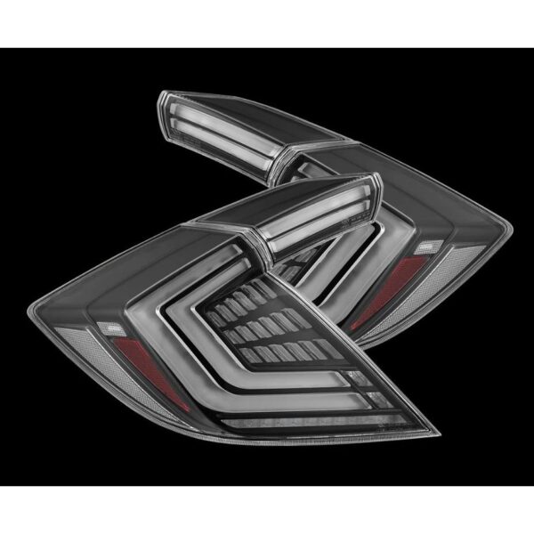 AlphaRex- Prismatic LED Taillights Black