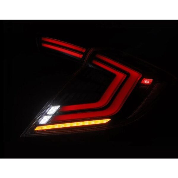AlphaRex- Prismatic LED Taillights Black