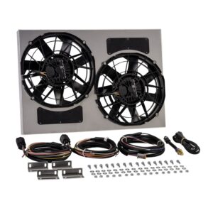 Powerpack - Brushless Dual 12" RAD Fan/Aluminum Shroud w/ PWM Controller