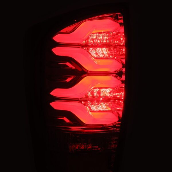 AlphaRex-LED Taillights Black-Red
