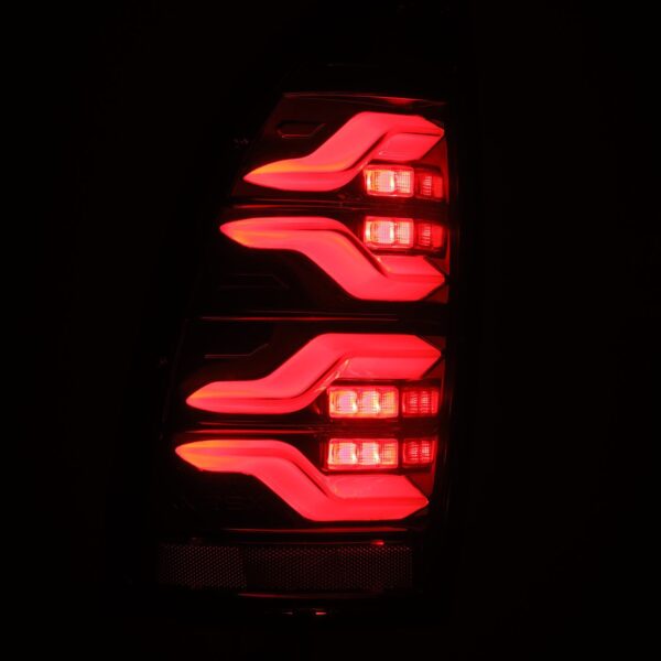 Prismatic LED Taillights Black