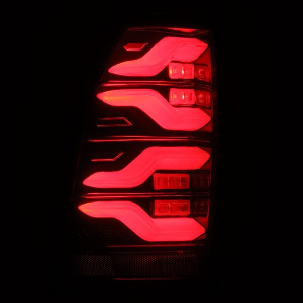 AlphaRex-LED Taillights Black-Red