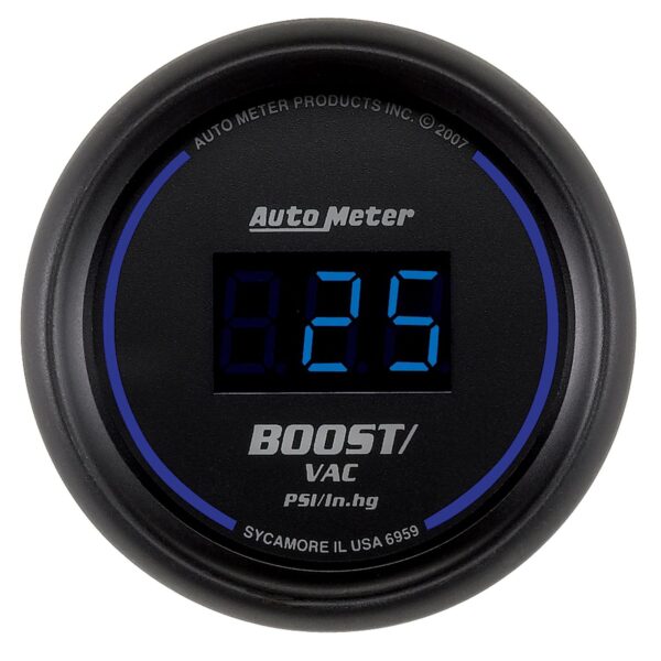 2-1/16 in. BOOST/VACUUM, 30 IN HG/30 PSI, COBALT DIGITAL
