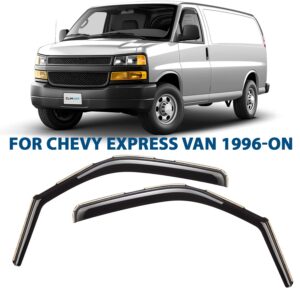 CLIM ART In-Channel Window Deflectors Extra Durable