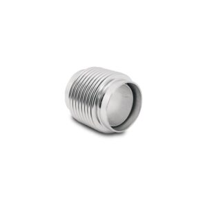 Bellows Assembly with Solid Liner, 2.25" I.D. x 3" Long - Electro Polished