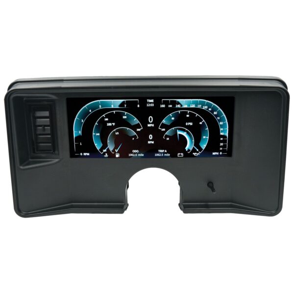INVISION LCD DASH KIT, 82-87 MONTE CARLO/EL CAMINO/MALIBU, DIRECT FIT DIGITAL DASH