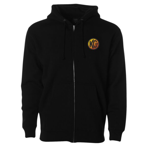 KC The Original Zip-up Hoodie - Black - 5X-Large