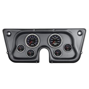 6 GAUGE DIRECT-FIT DASH KIT, CHEVY TRUCK C / K / K5 / SUBURBN 67-72, COBALT