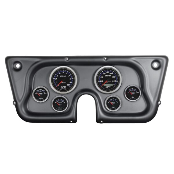 6 GAUGE DIRECT-FIT DASH KIT, CHEVY TRUCK C / K / K5 / SUBURBN 67-72, COBALT