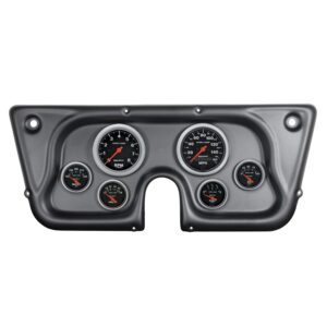 6 GAUGE DIRECT-FIT DASH KIT, CHEVY TRUCK C / K / K5 / SUBURBN 67-72, SPORT-COMP