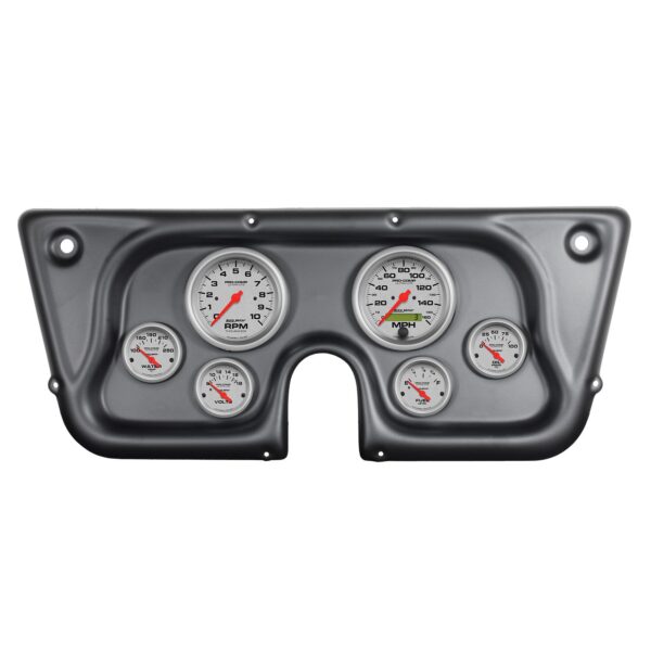 6 GAUGE DIRECT-FIT DASH KIT, CHEVY TRUCK C / K / K5 / SUBURBN 67-72, ULTRA-LITE