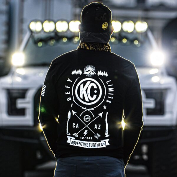 KC Trailblazer Long Sleeve Tee Shirt - Black - Medium