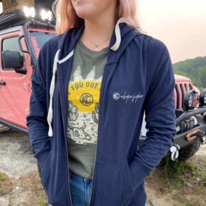 KC Women's Weekender Zip-Up Hoodie - Navy - Small