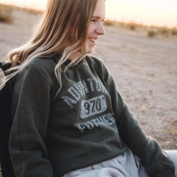 KC Women's Collegiate Adventurer Mid-Length Hoodie - Green - Medium