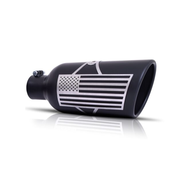 Patriot Flag;Rolled Edge Angle Exhaust Tip