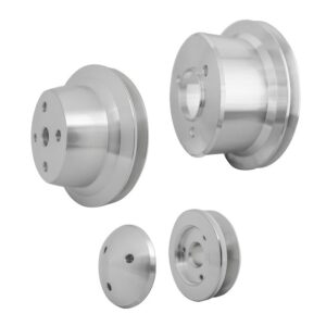 Big Block Chevy High Flow V-Belt Pulley Kit - 1V - LWP