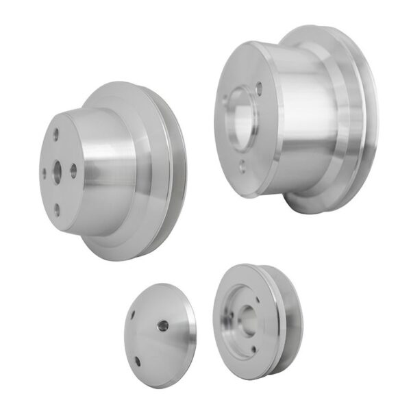 Big Block Chevy High Flow V-Belt Pulley Kit - 1V - LWP