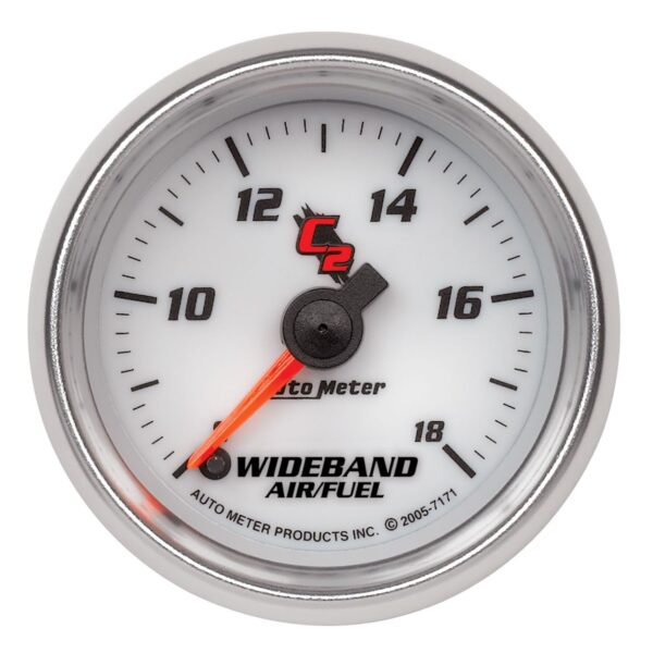2-1/16 in. WIDEBAND, AIR/FUEL RATIO, ANALOG, 8:1-18:1 AFR, C2