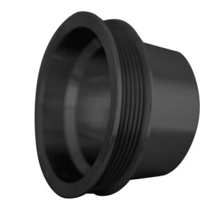 Big Block Chevy Serpentine Crankshaft Pulley - LWP - 1V - Black