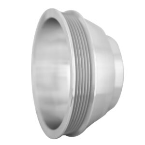 Big Block Chevy High Flow Serpentine Cranksfhaft Pulley - LWP - 1V
