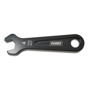 4AN Russell Single Hose End Wrench With Anodized Finish