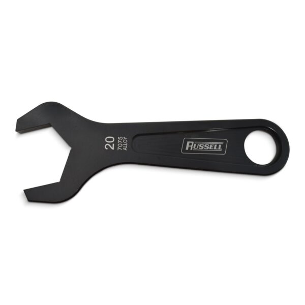 20AN Russell Single Hose End Wrench With Anodized Finish
