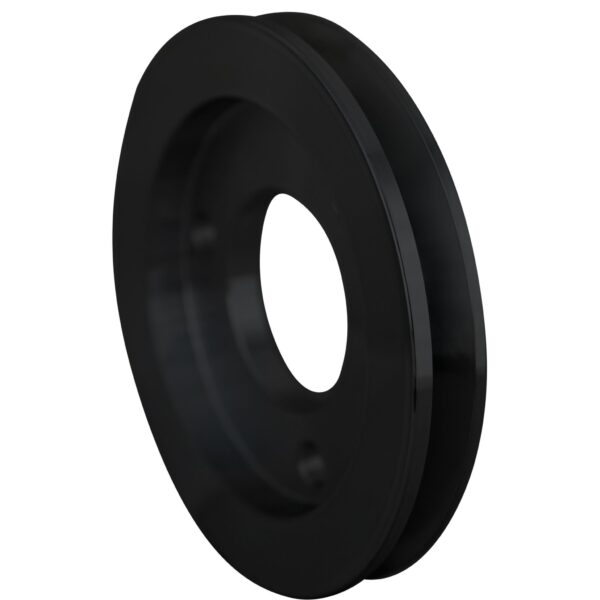 Big Block Chevy High Flow V-Belt Crankshaft Pulley - SWP - 1V - Black