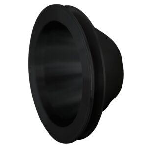 Big Block Chevy V-Belt Water Pump Pulley - SWP - 1V - Black