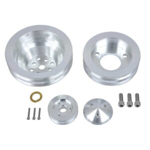 Big Block Chevy V-Belt Pulley Kit - SWP - 2V