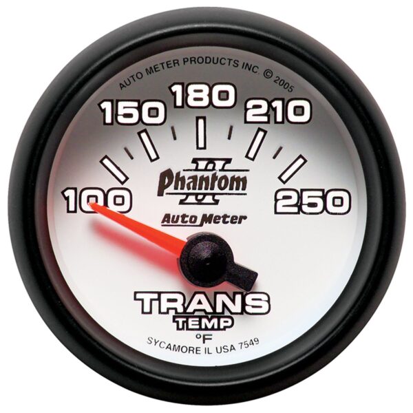 2-1/16 in. TRANSMISSION TEMPERATURE, 100-250 Fahrenheit, PHANTOM II