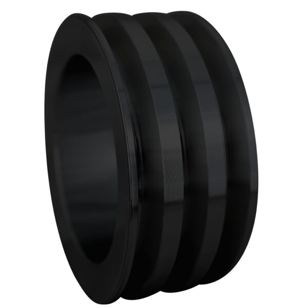 Big Block Chevy V-Belt Crankshaft Pulley - SWP - 3V - Black
