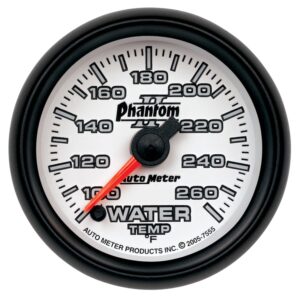 2-1/16 in. WATER TEMPERATURE, 100-260 Fahrenheit, PHANTOM II