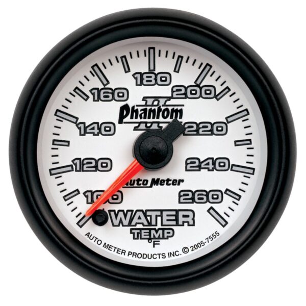 2-1/16 in. WATER TEMPERATURE, 100-260 Fahrenheit, PHANTOM II