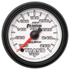2-1/16 in. TRANSMISSION TEMPERATURE, 100-260 Fahrenheit, PHANTOM II